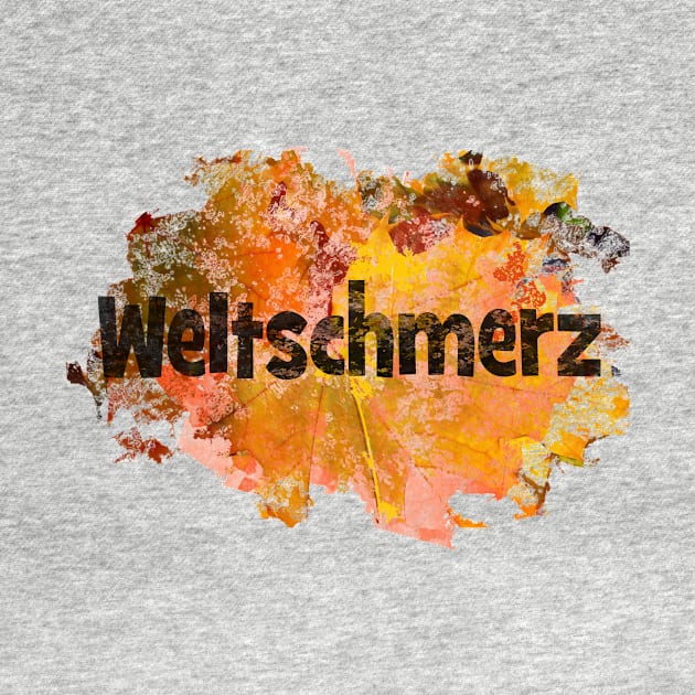 Weltschmerz - German - comparing reality to idealism by Happyoninside